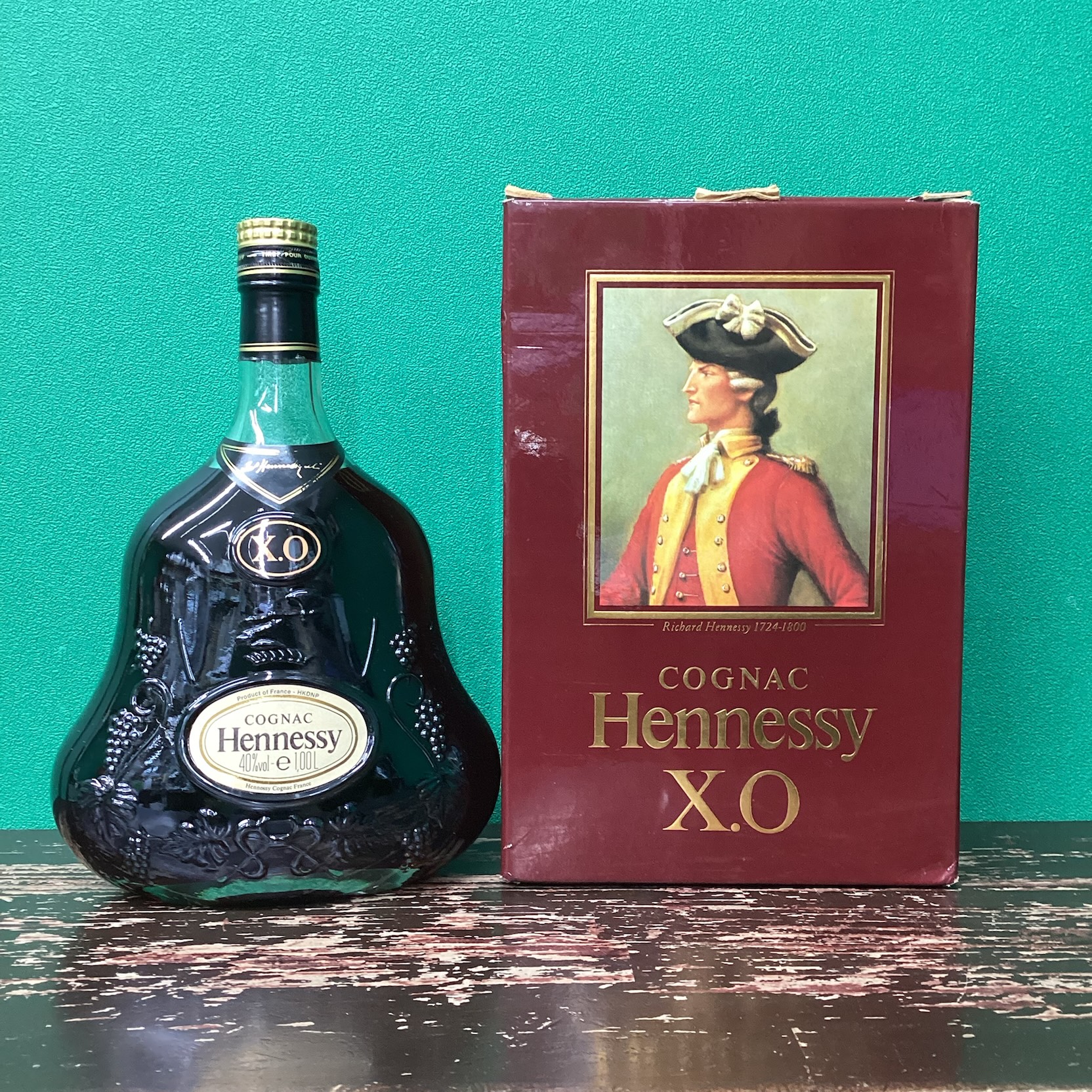 2025年6月23日<BR>ヘネシーXO 1L<BR>金キャップ<BR>買取しました！