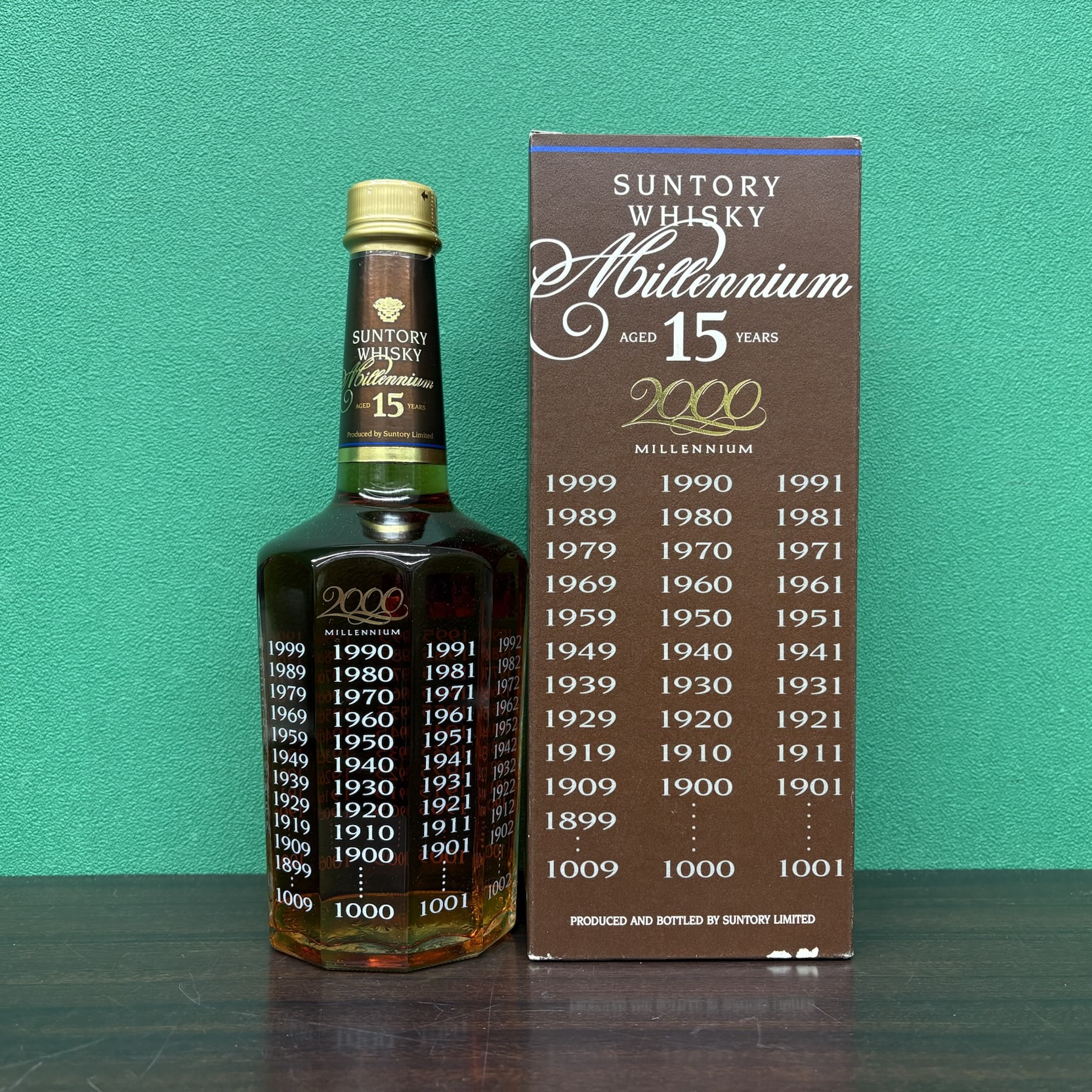 2025年12月18日<BR>サントリー<BR>ミレニアム 15年<BR>買取しました！