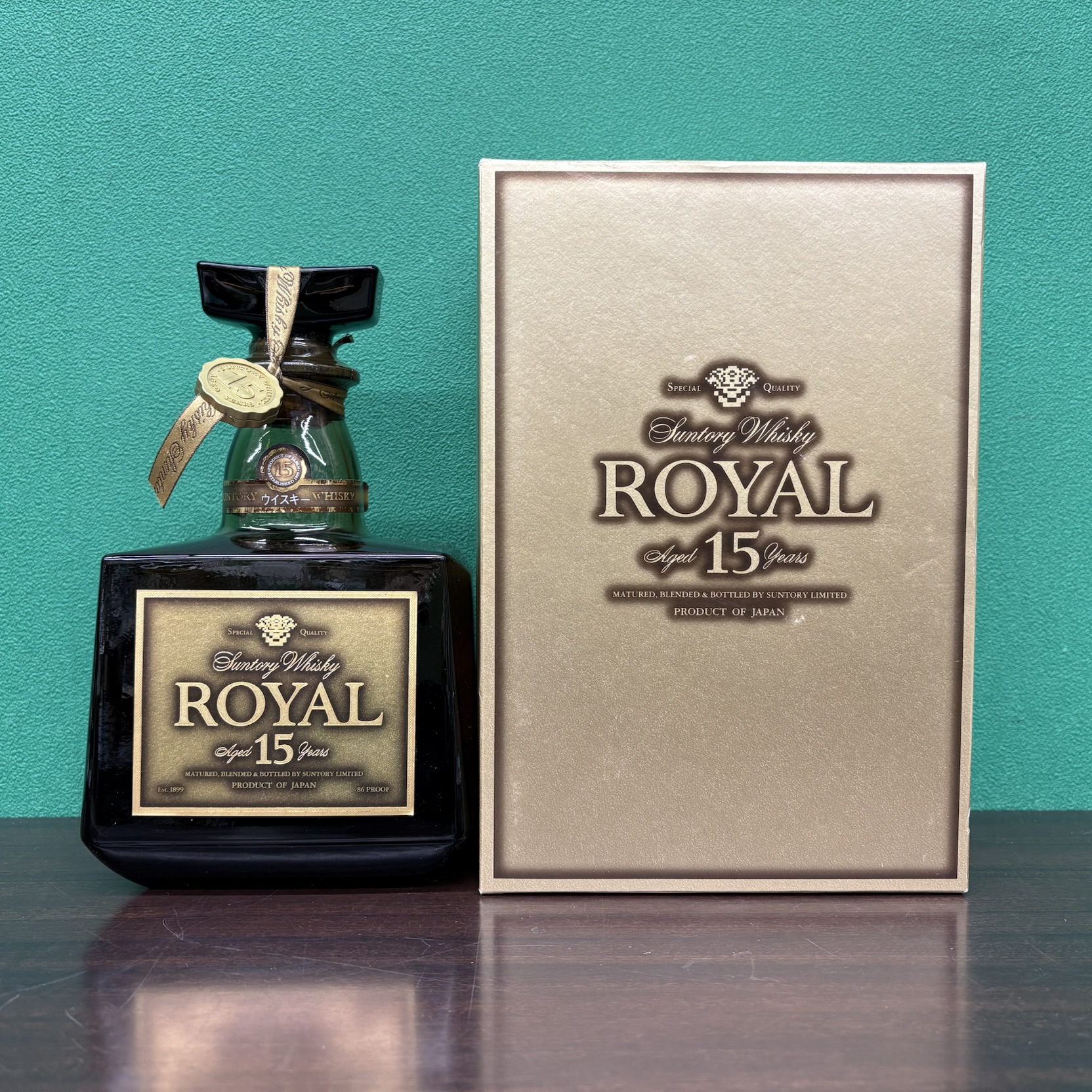 2025年12月20日<BR>サントリー ローヤル<BR>15年　ゴールドラベル<BR>買取しました！