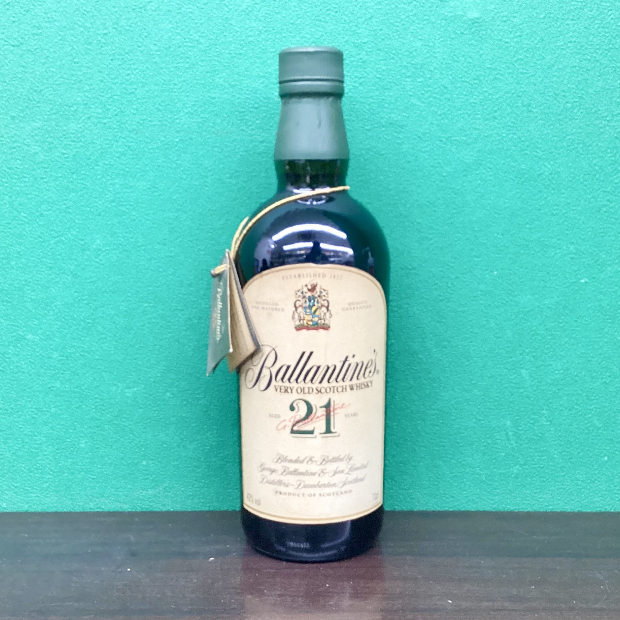 2025年12月19日<BR>バランタイン21年<BR>旧ボトル<BR>買取しました！