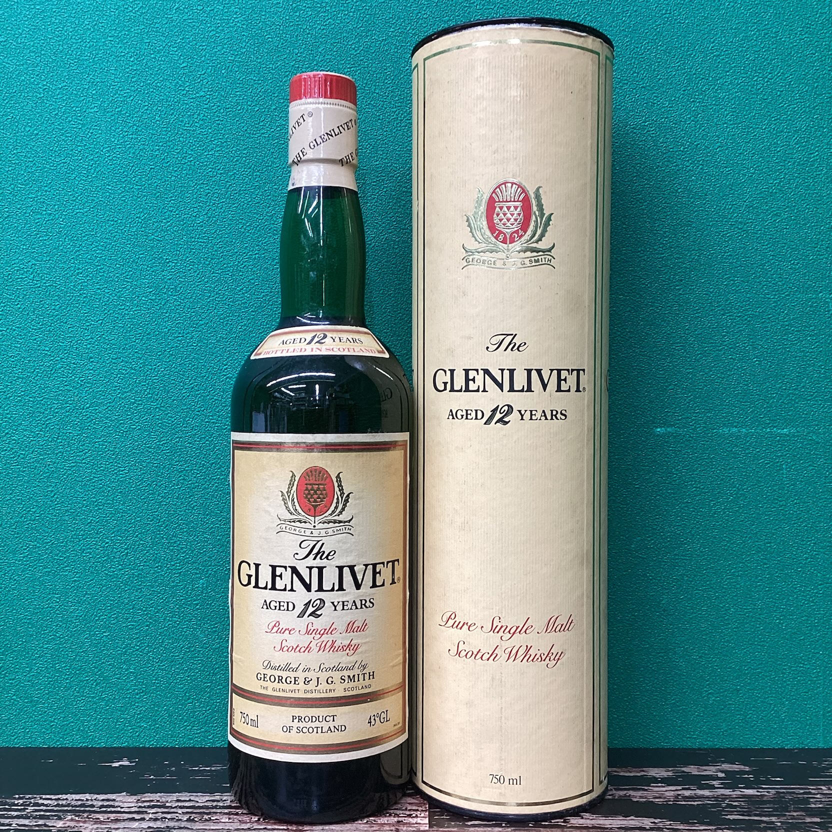 2025年12月2日<BR>グレンリベット 12年<BR>赤アザミ ピュアシングル表記<BR>買取しました！