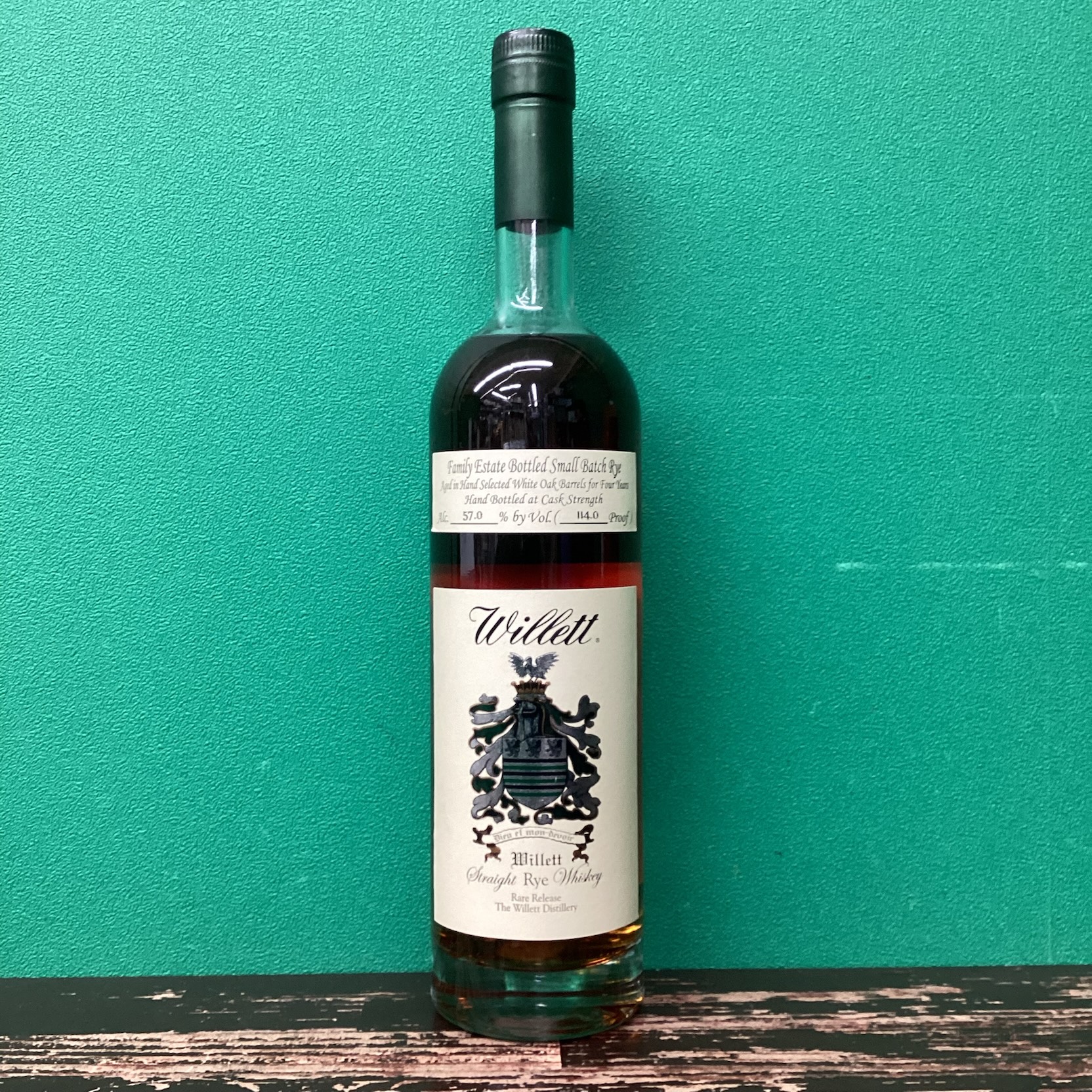 2025年12月11日<BR>ウィレット ライ<BR>スモールバッチ 4年<BR>買取しました！