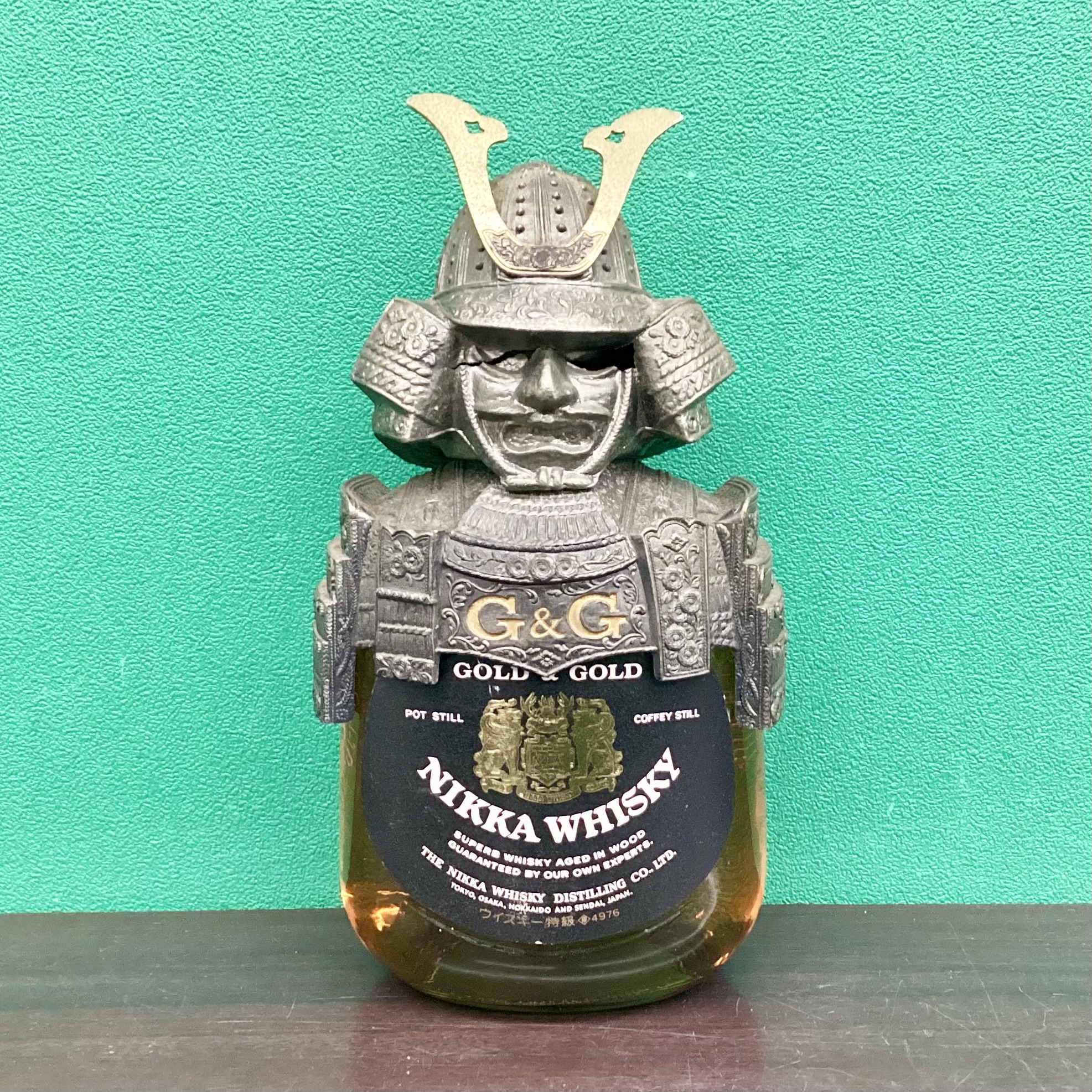 2026年1月24日<BR>ニッカ G&G<BR>甲冑ボトル<BR>買取しました！
