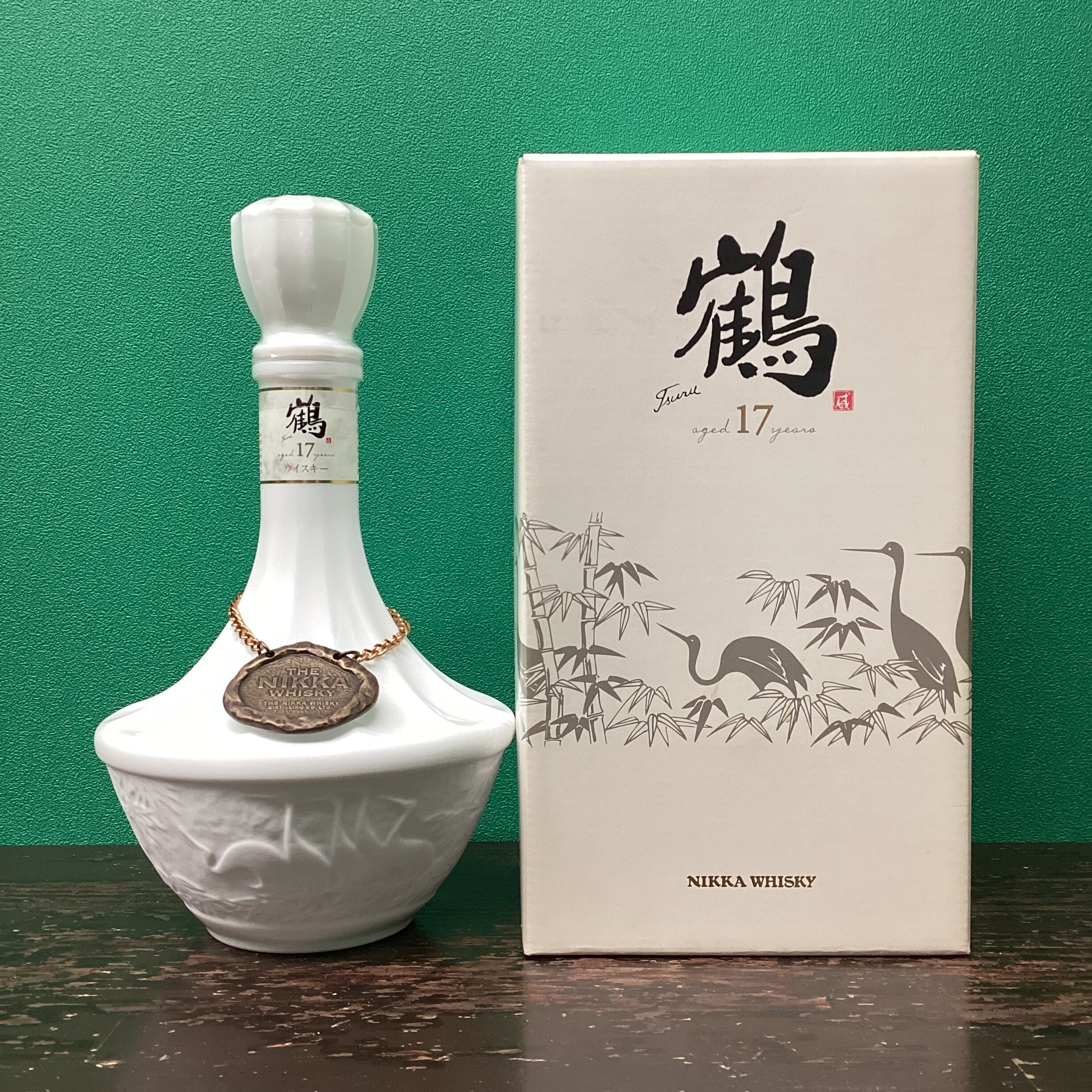 2026年2月8日<BR>ニッカ 鶴17年<BR>陶器ボトル<BR>買取しました！