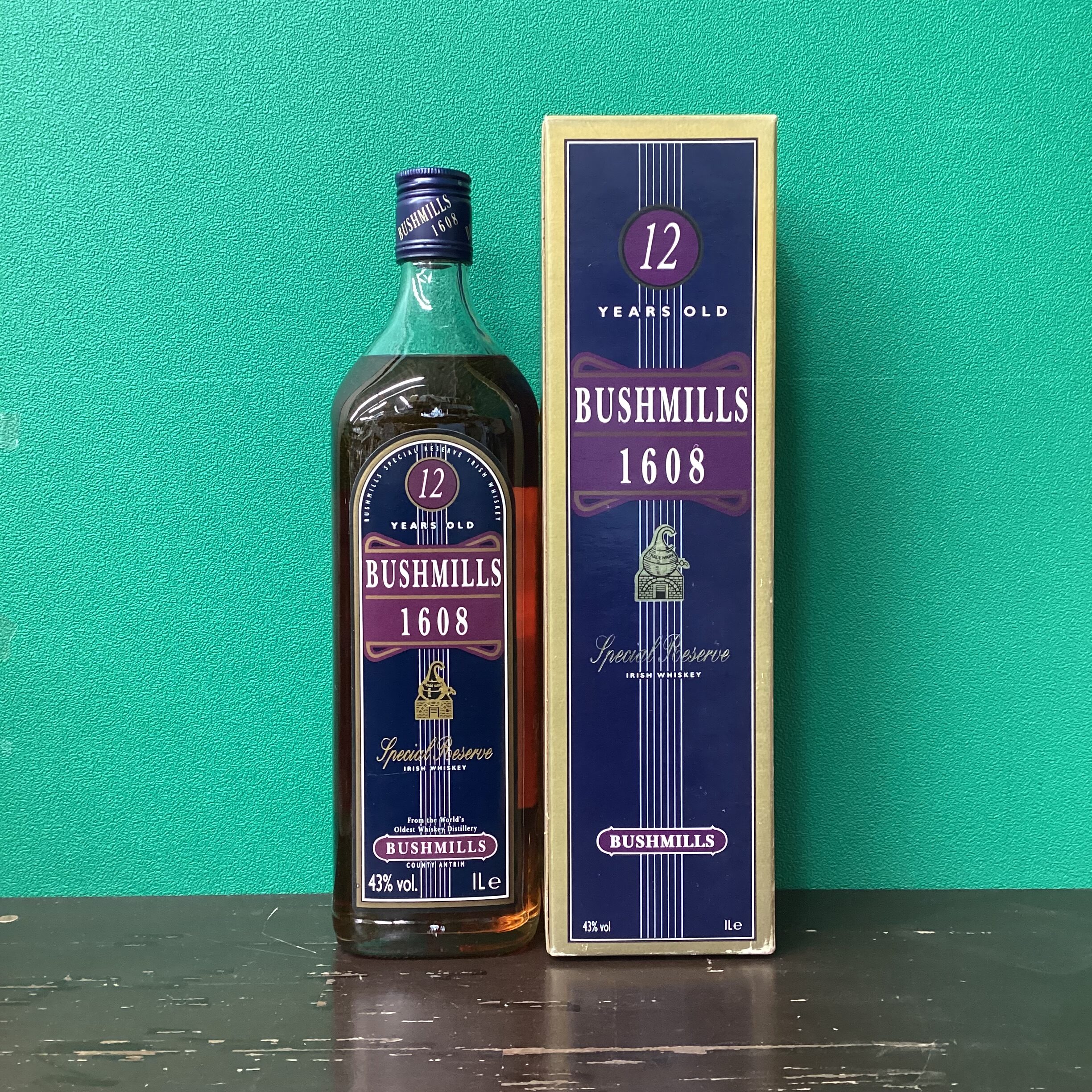 2026年2月20日<BR>ブッシュミルズ 12年<BR>ｽﾍﾟｼｬﾙﾘｻﾞｰﾌﾞ<BR>買取しました！